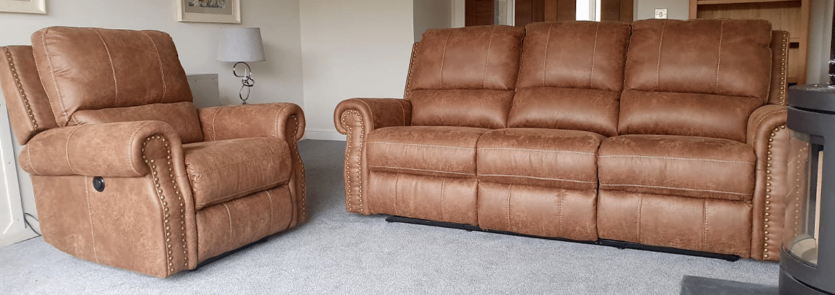 man wah furniture power recliner